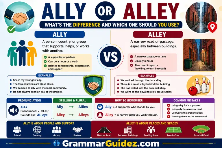 Ally or Alley