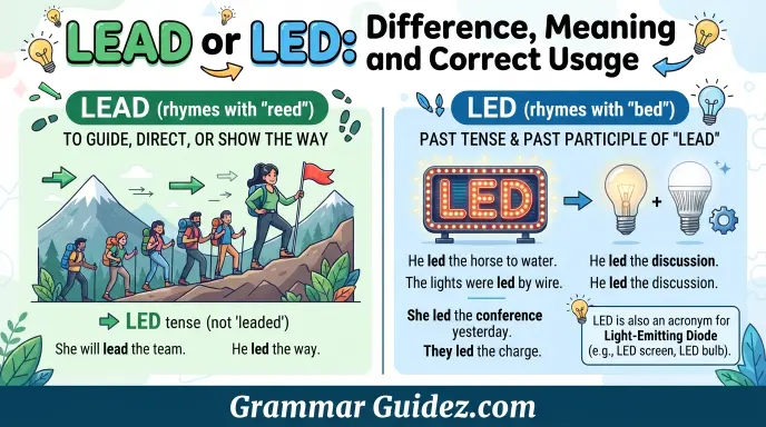 Lead or Led