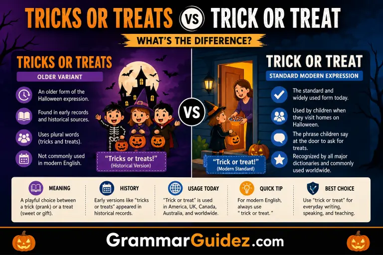 Tricks or Treats