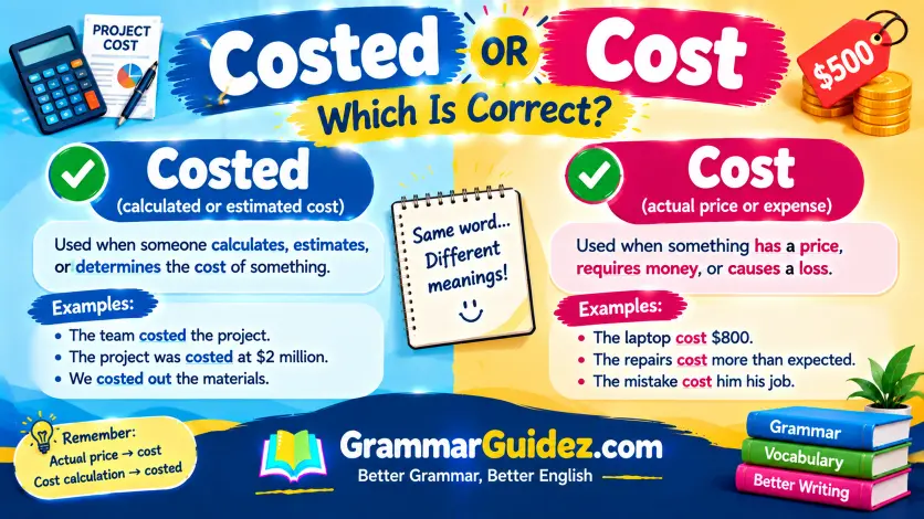Costed or Cost