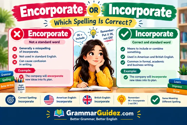 Encorporate or Incorporate