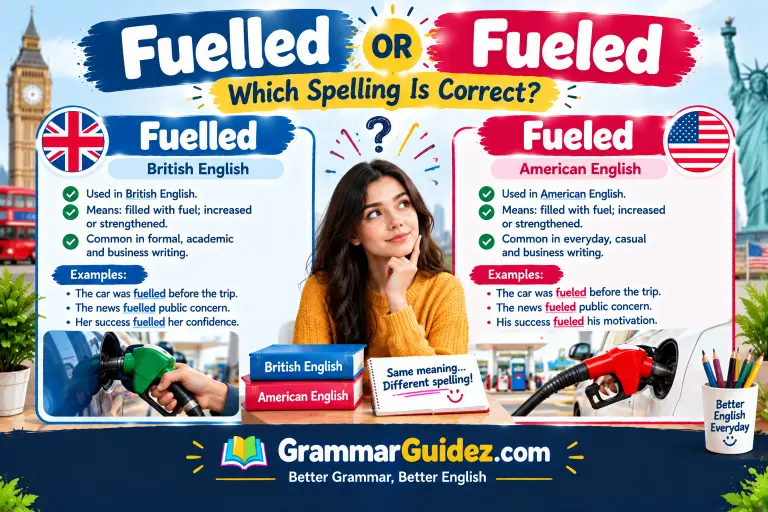 Fuelled or Fueled