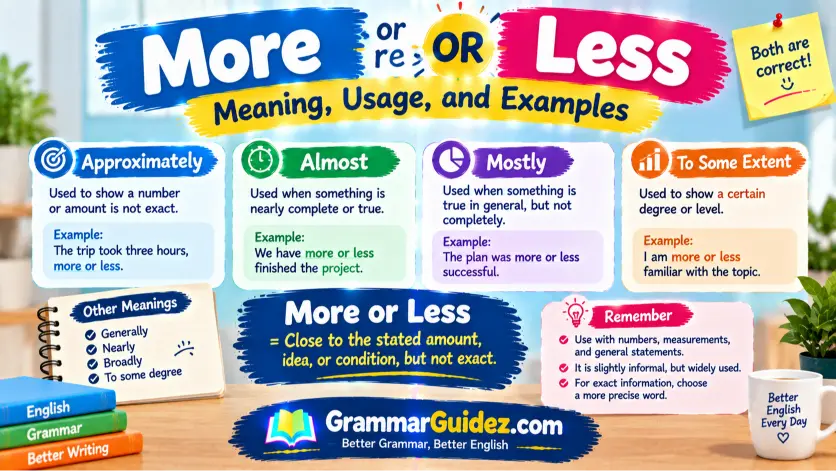 More or Less