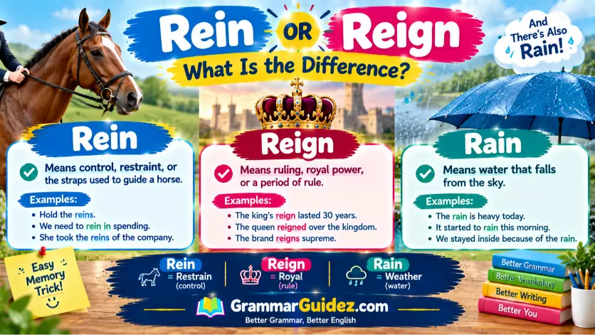 Rein or Reign
