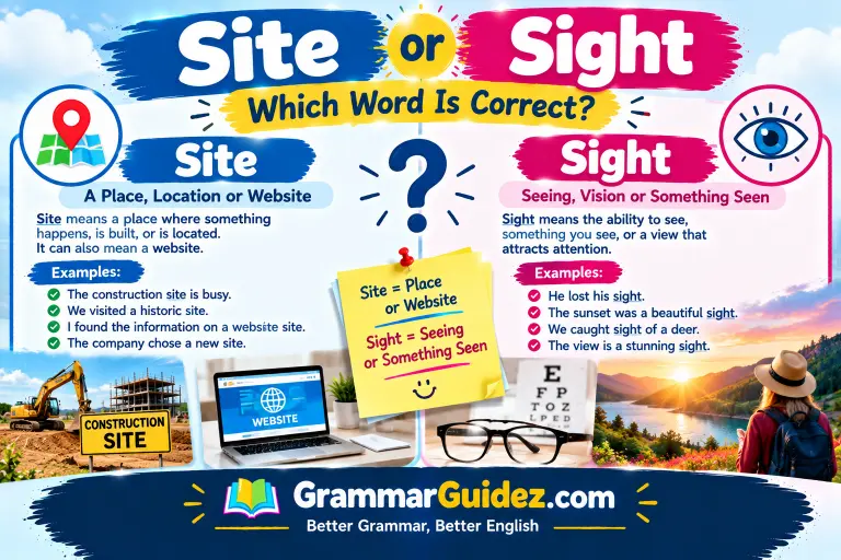 Site or Sight