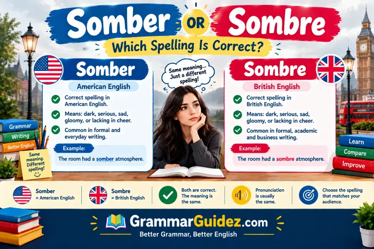Somber or Sombre