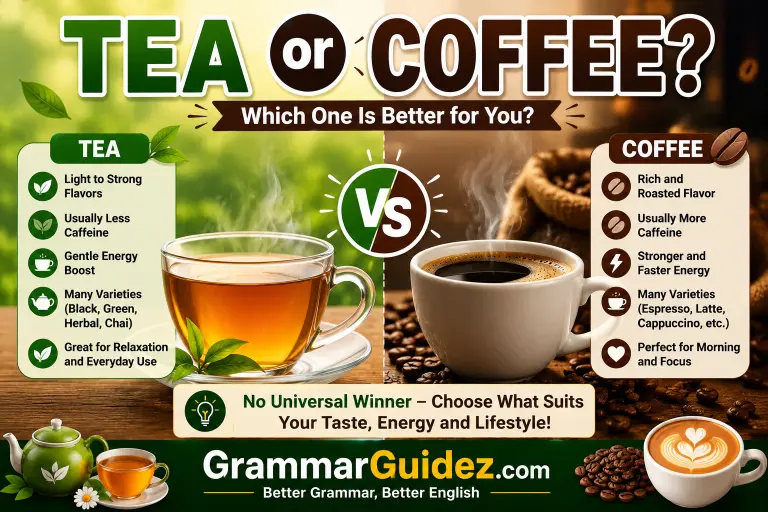 Tea or Coffee