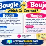 Bougie or Boujee