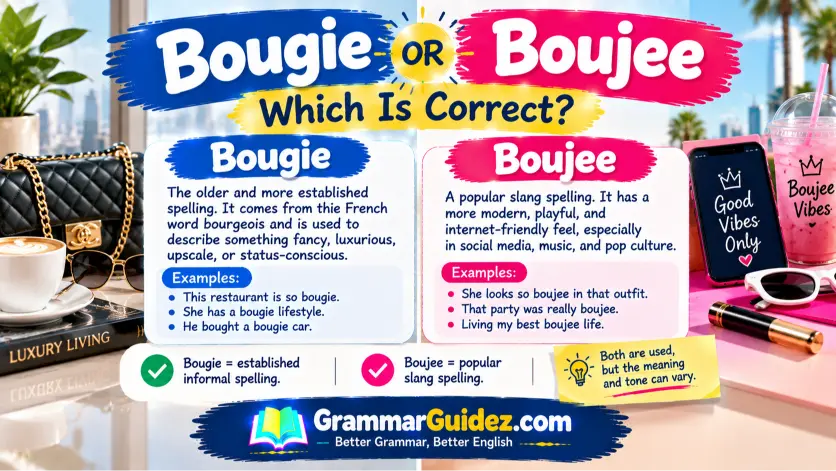 Bougie or Boujee