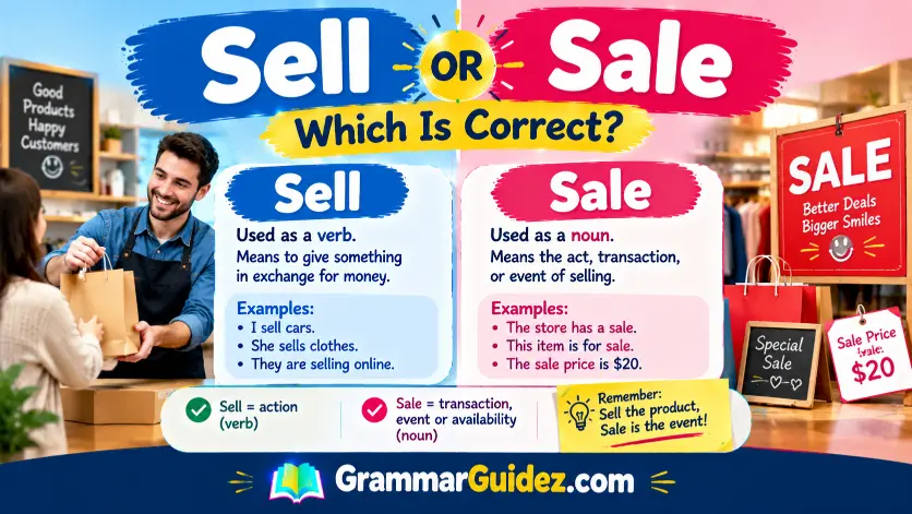 Sell or Sale